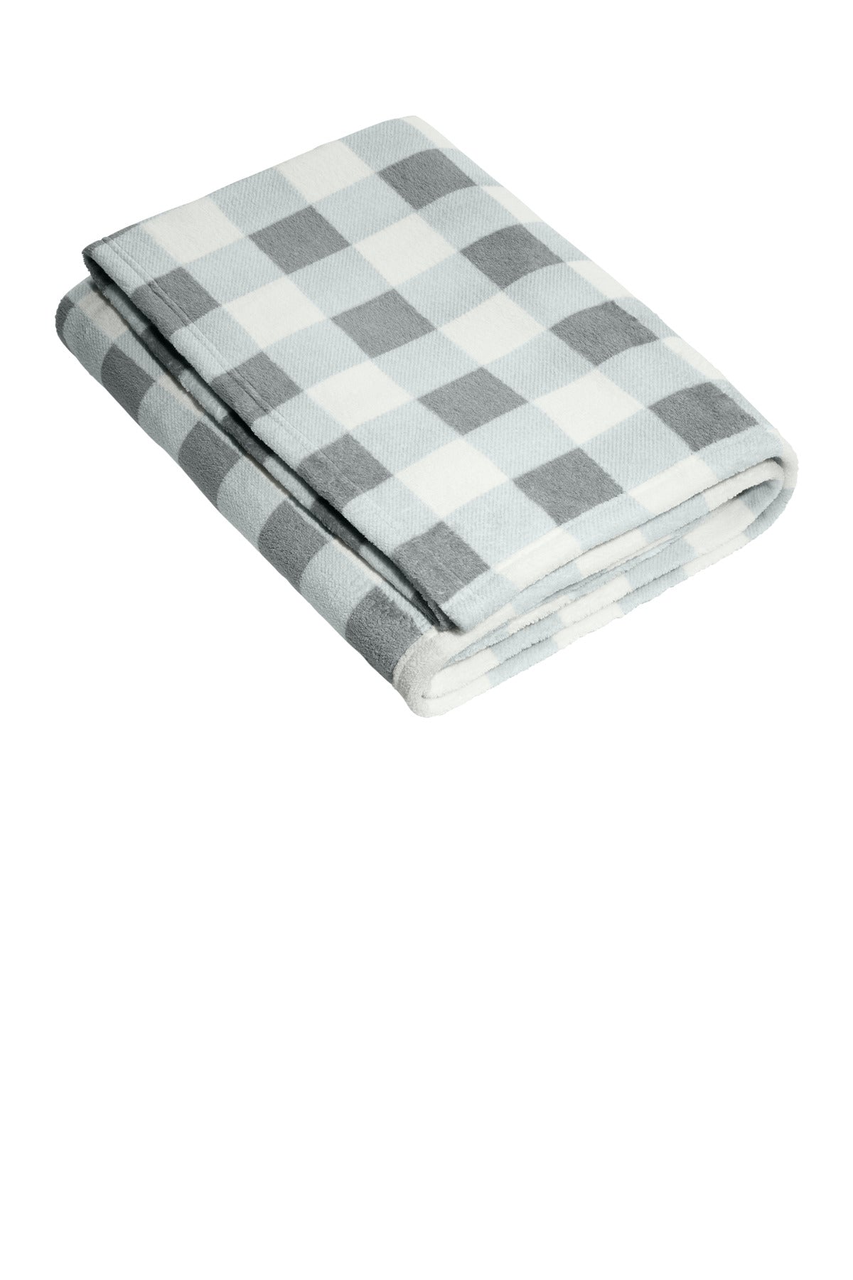 Marshmallow/ Monument Grey Check -
