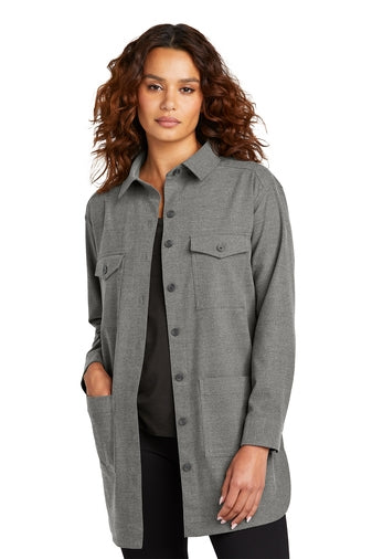 Mercer+Mettle Women's Long Sleeve Twill Overshirt