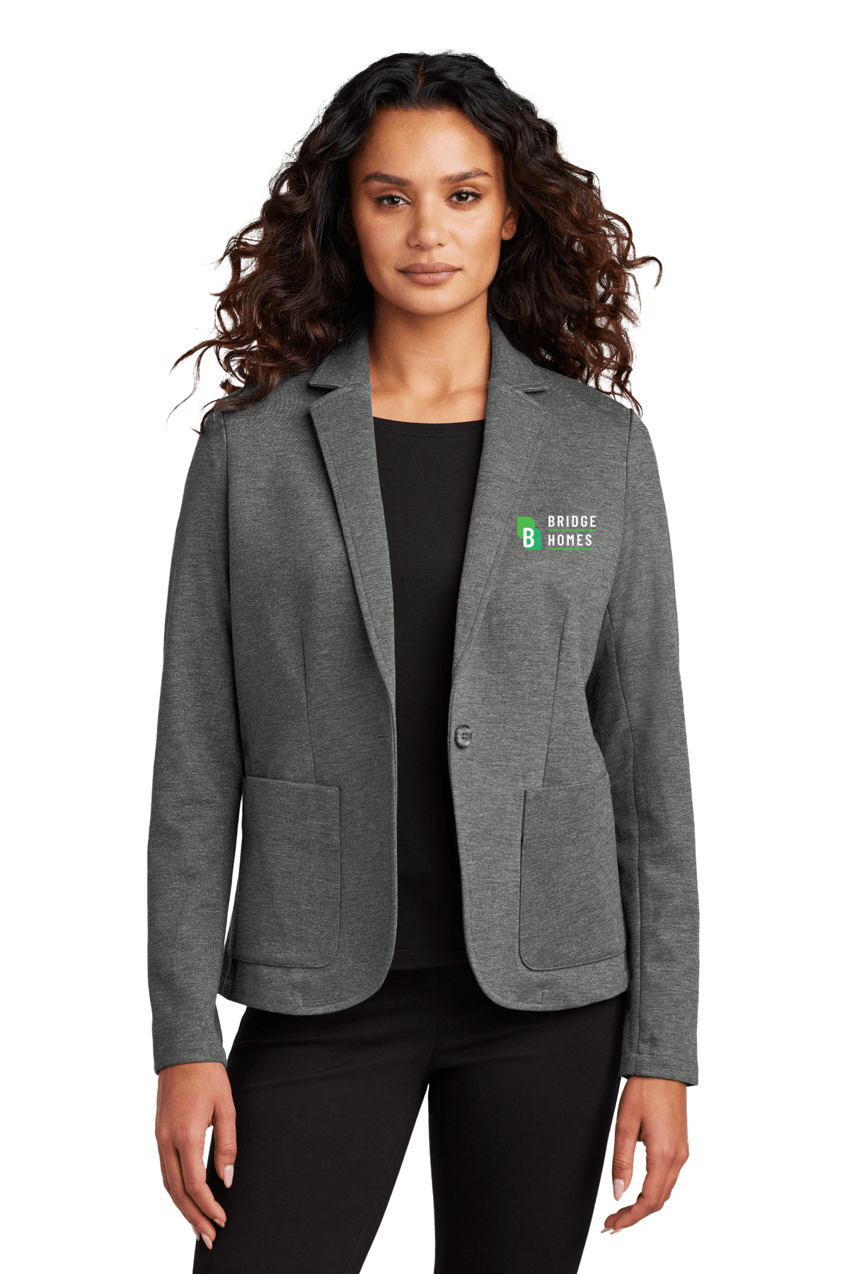 Storm Grey Heather - Bridge Homes Logo