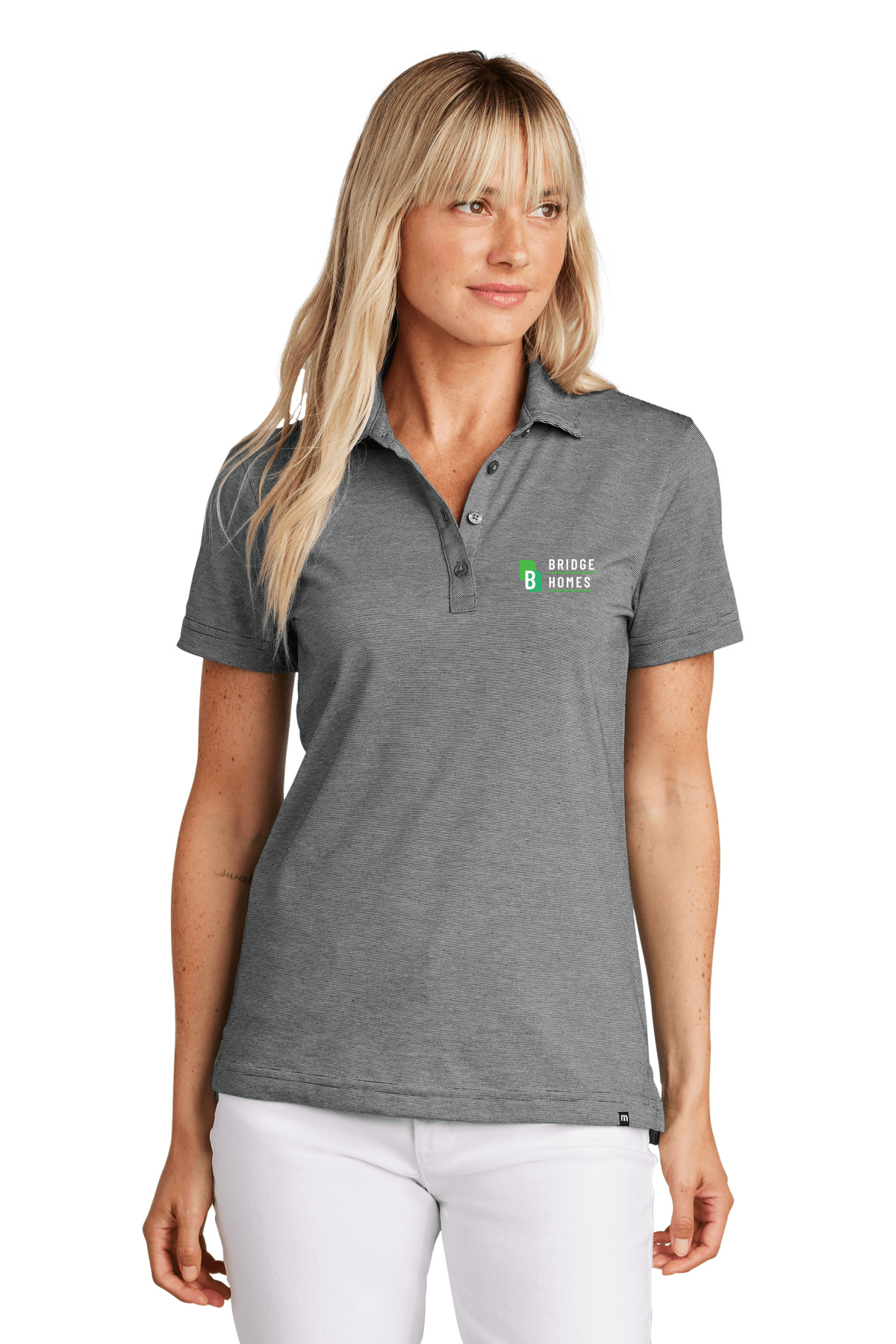 Dark Grey Heather - Bridge Homes Logo