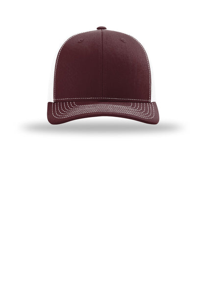 Maroon/ White - 
