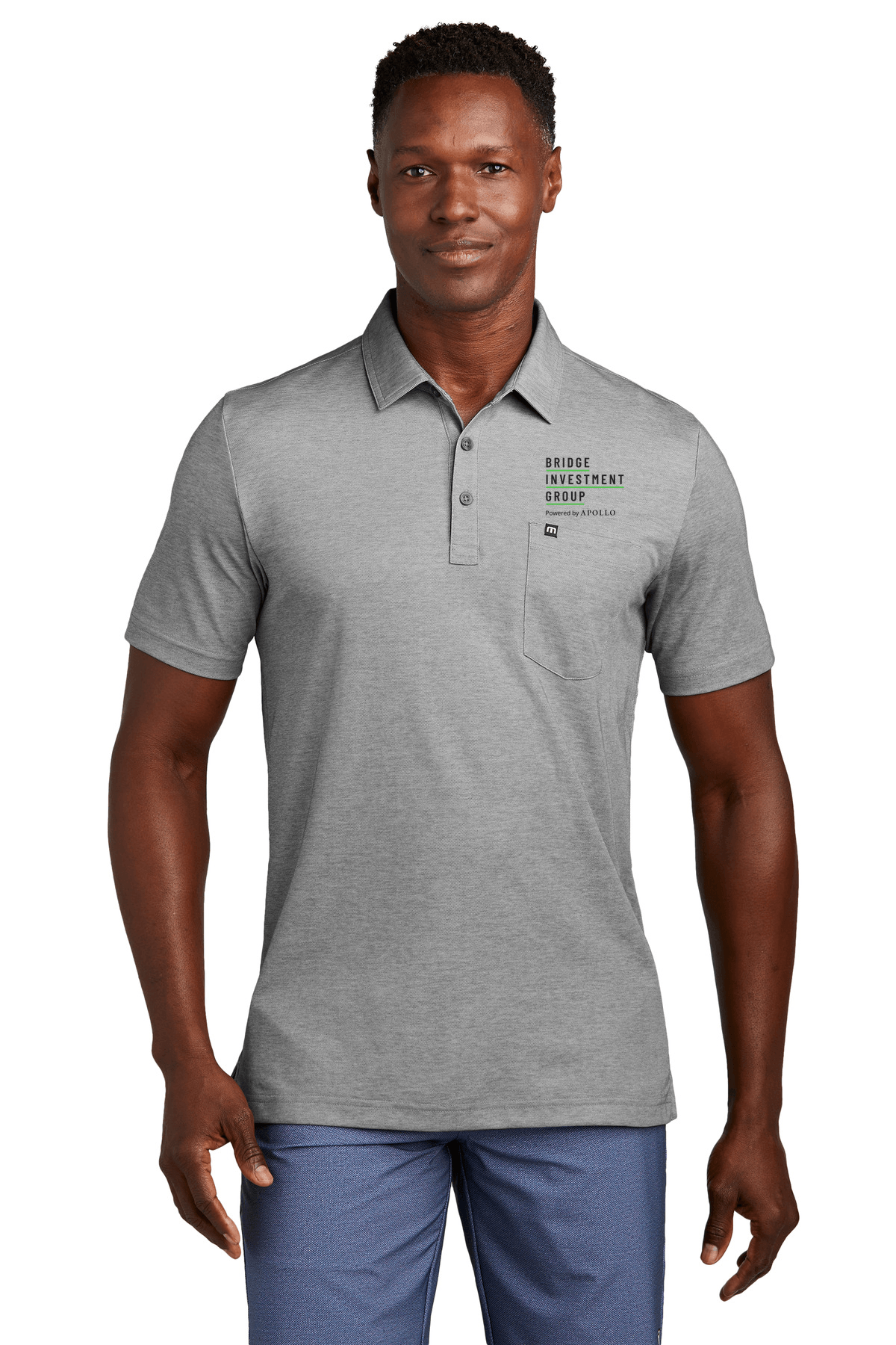 Quiet Shade Grey Heather - BIG Logo