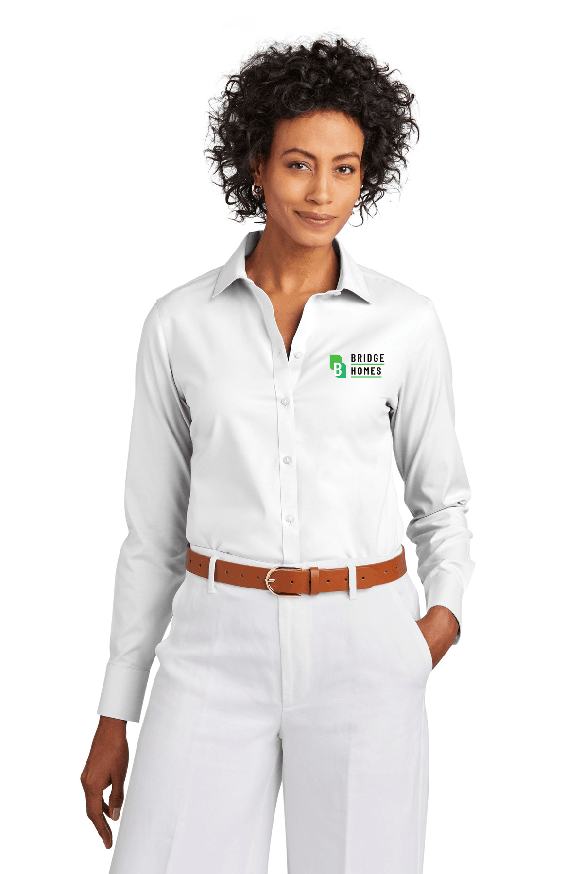 White - Bridge Homes Logo