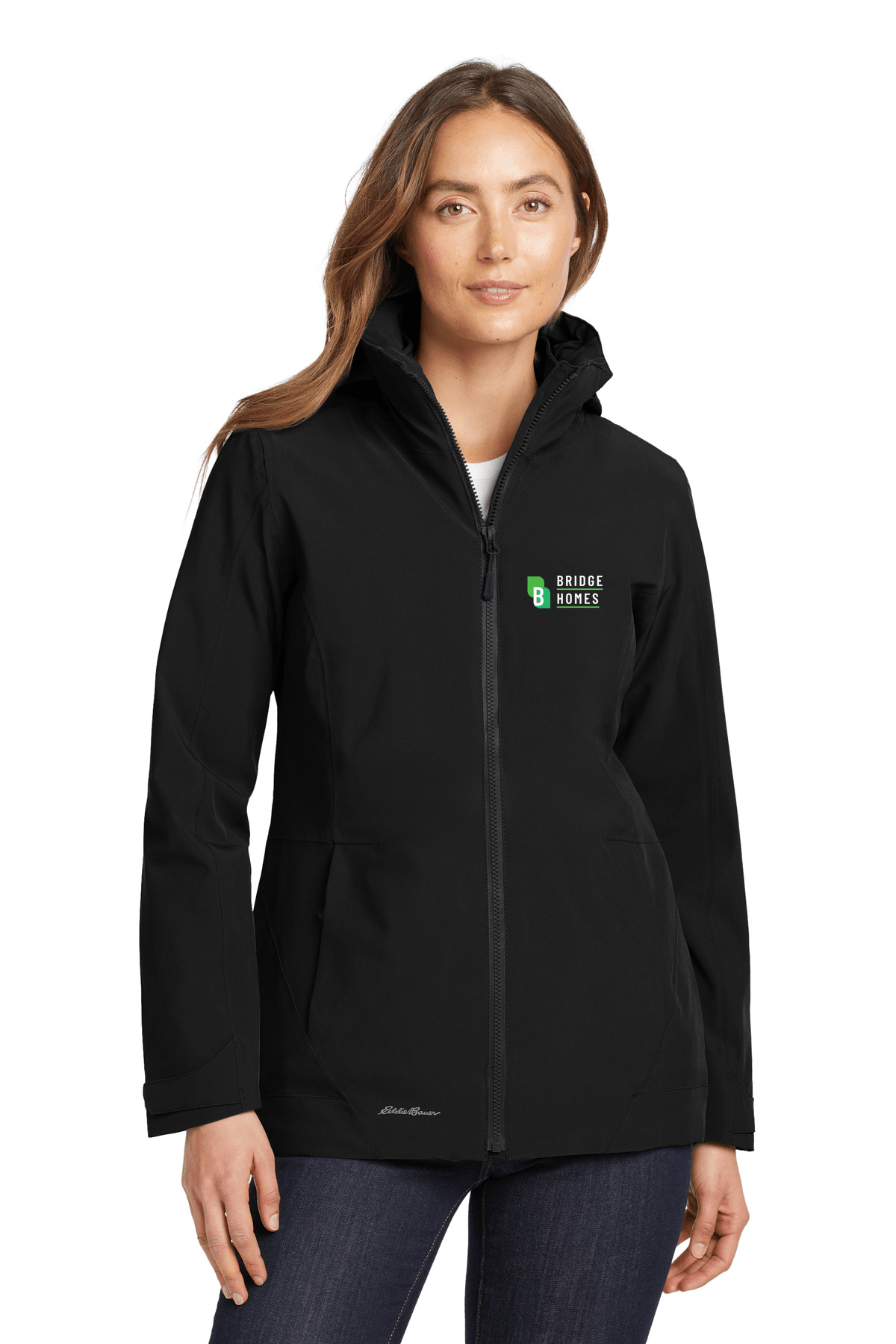 Black/ Storm Grey - Bridge Homes Logo