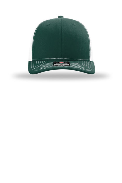 Dark Green/ White - 