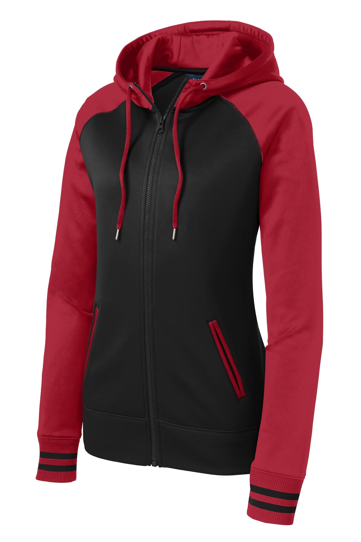 Black/ Deep Red - 