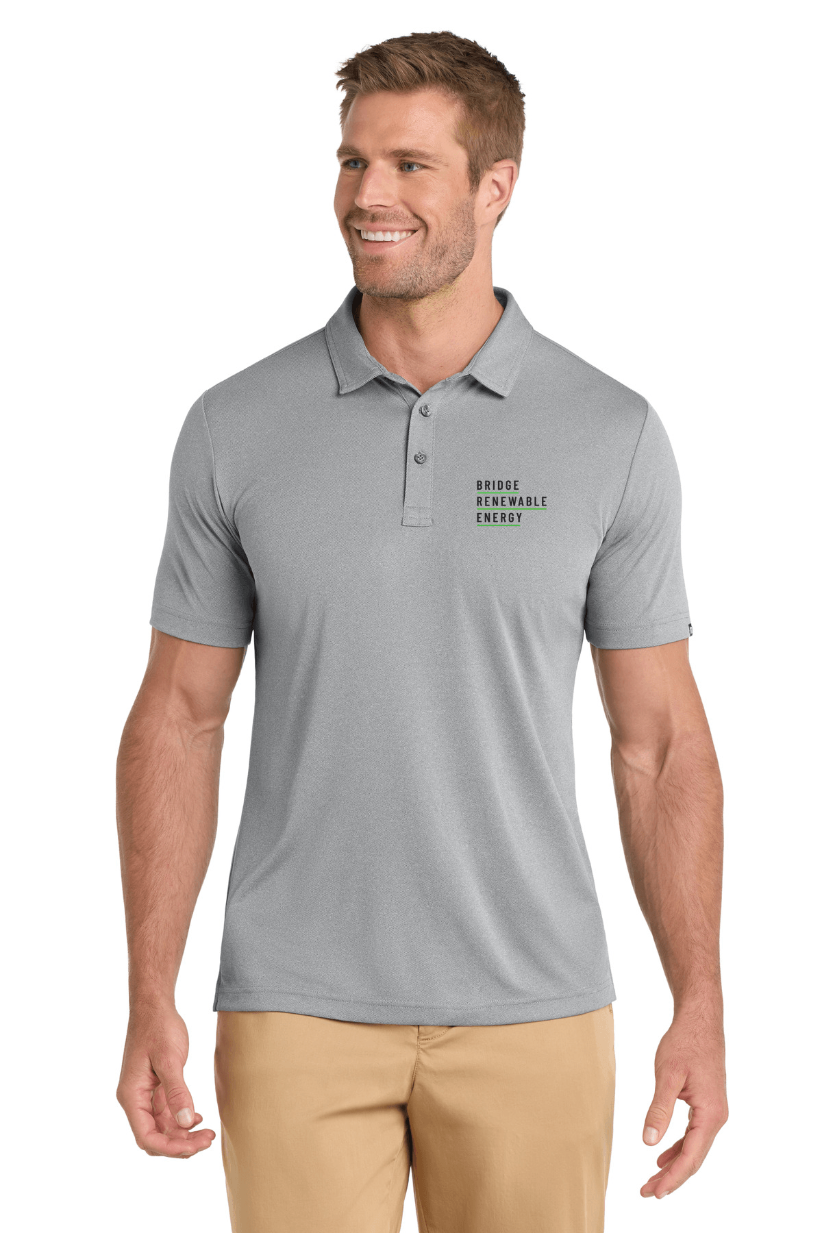 Quiet Shade Grey Heather - BRE Logo