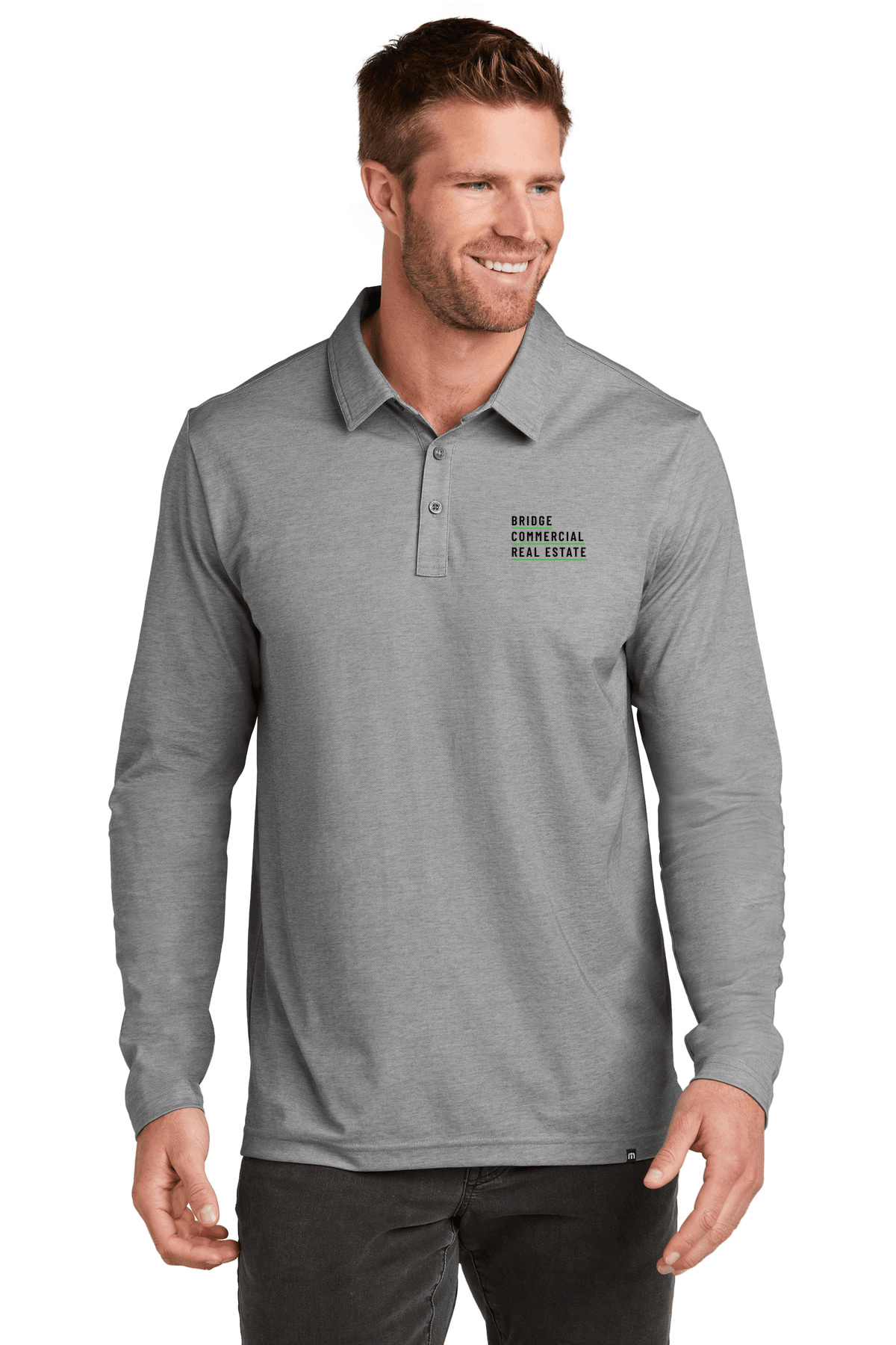 Quiet Shade Grey Heather - BCRE Logo