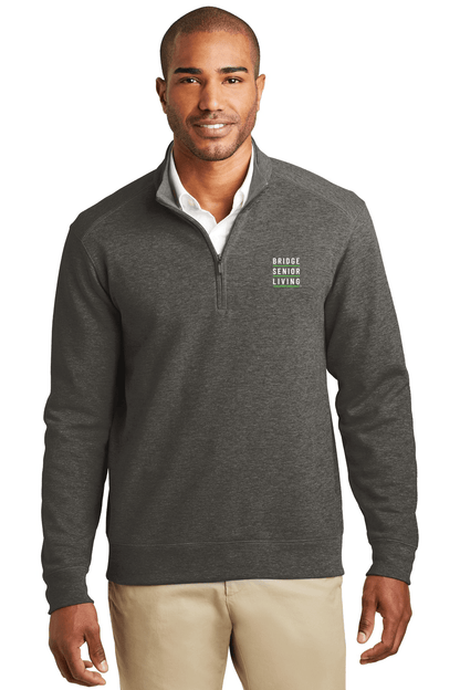 Charcoal Heather/ Medium Heather Grey - BSL Logo