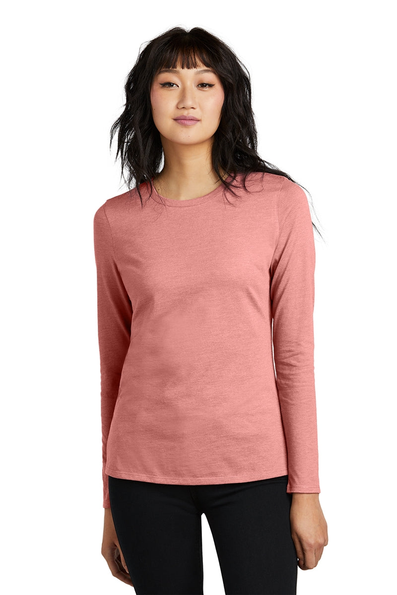 District Women's Perfect Blend CVC Long Sleeve Tee