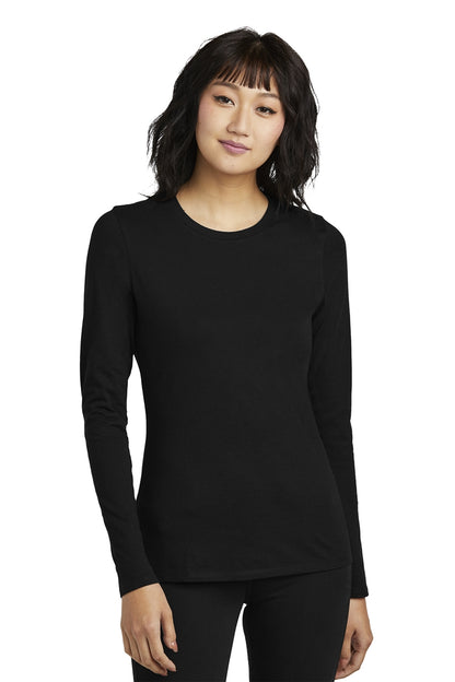 District Women's Perfect Blend CVC Long Sleeve Tee