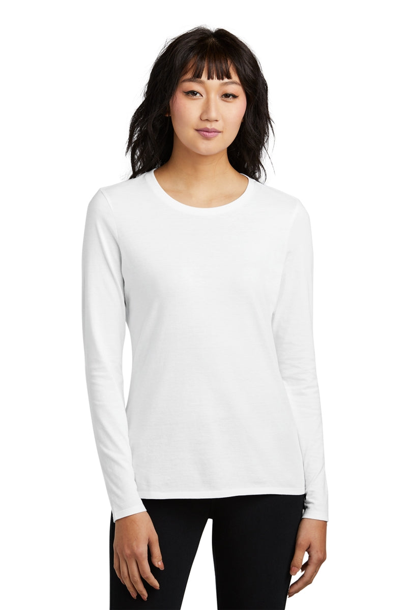 District Women's Perfect Blend CVC Long Sleeve Tee