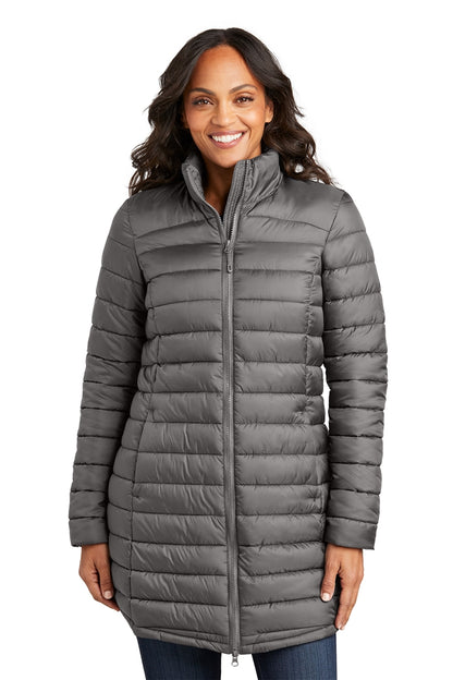Port Authority Ladies Horizon Puffy Long Jacket