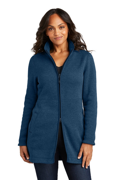 Port Authority Ladies Arc Sweater Fleece Long Jacket