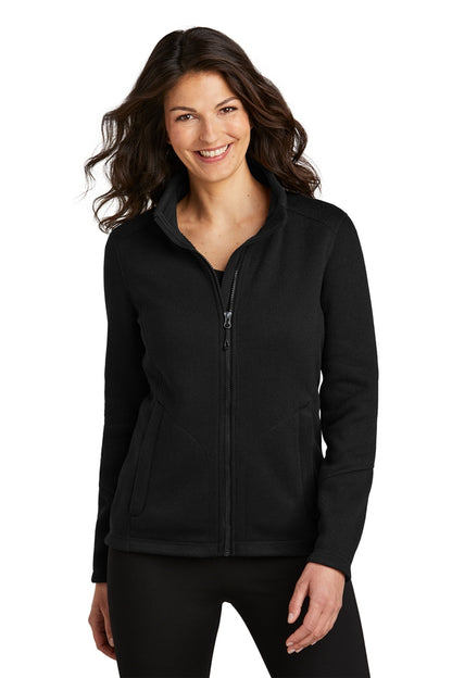 Port Authority Ladies Arc Sweater Fleece Jacket