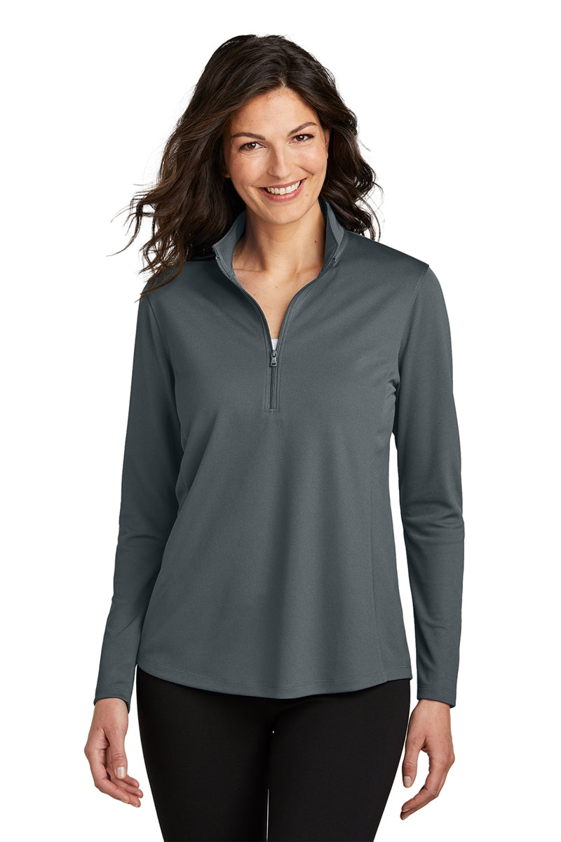 Port Authority Ladies Dry Zone UV Micro-Mesh 1/4-Zip
