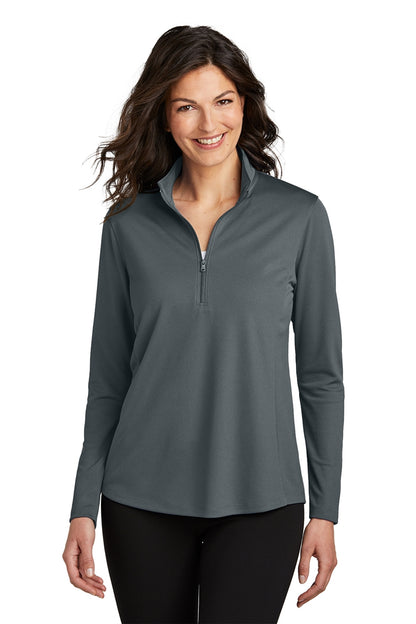 Port Authority Ladies Dry Zone UV Micro-Mesh 1/4-Zip