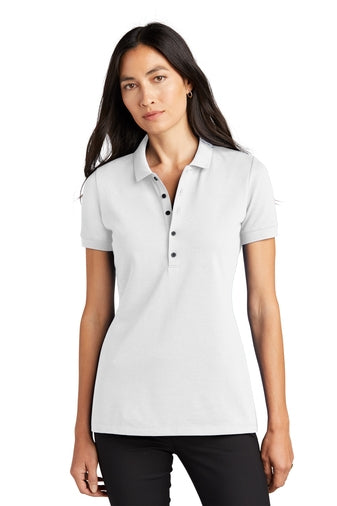 Mercer+Mettle Women's Stretch Heavyweight Pique Polo