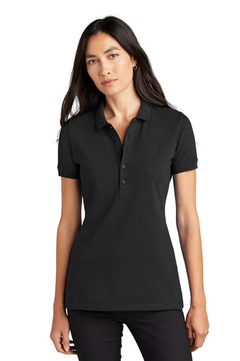 Mercer+Mettle Women's Stretch Heavyweight Pique Polo