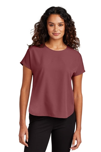 Mercer+Mettle Women's Stretch Crepe Crew