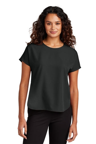 Mercer+Mettle Women's Stretch Crepe Crew