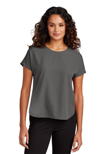 Mercer+Mettle Women's Stretch Crepe Crew