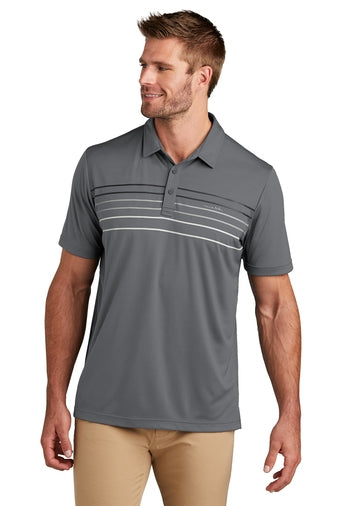 TravisMathew Coto Performance Chest Stripe Polo