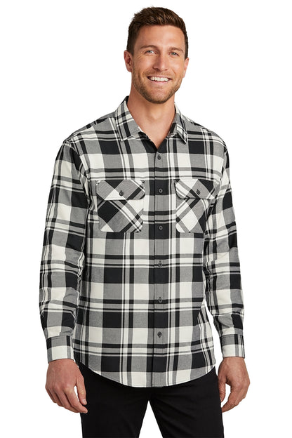 Port Authority Plaid Flannel Shirt