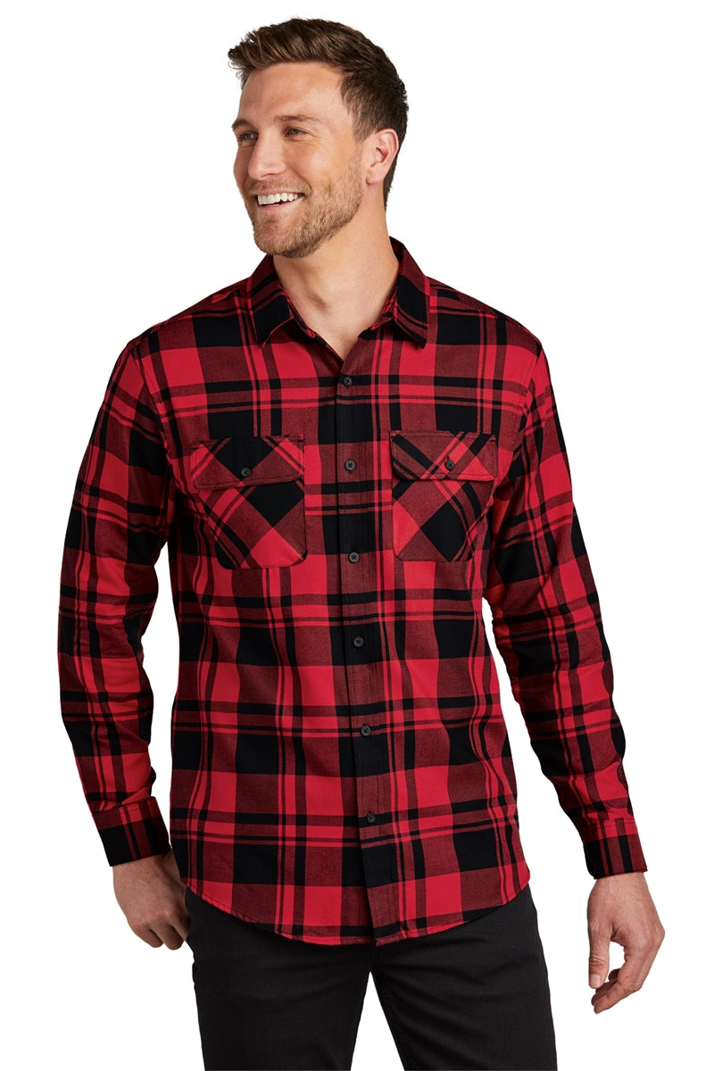 Port Authority Plaid Flannel Shirt
