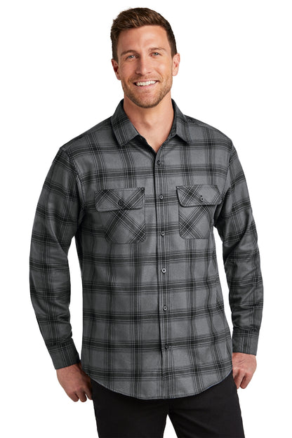 Port Authority Plaid Flannel Shirt