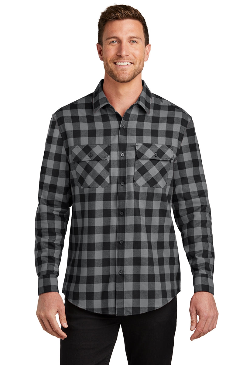 Port Authority Plaid Flannel Shirt