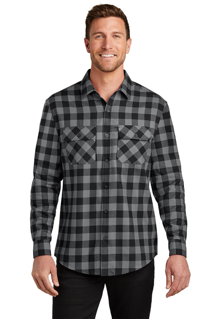 Port Authority Plaid Flannel Shirt