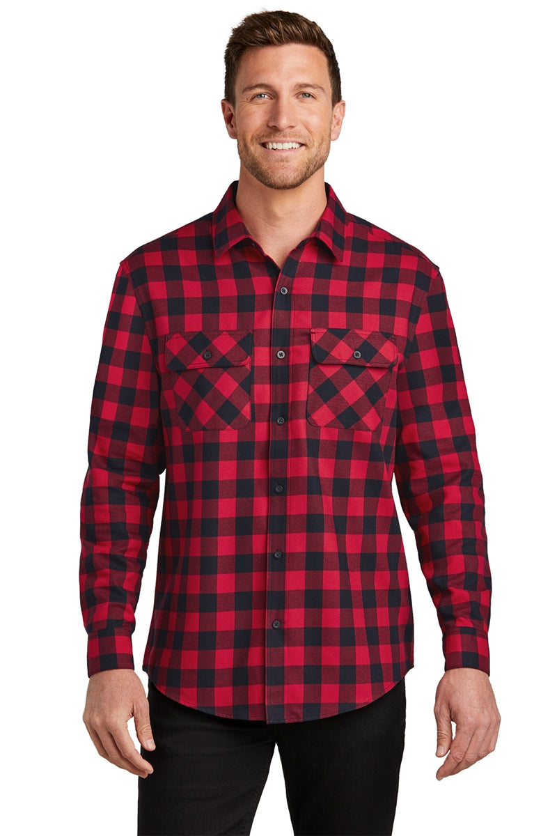 Port Authority Plaid Flannel Shirt