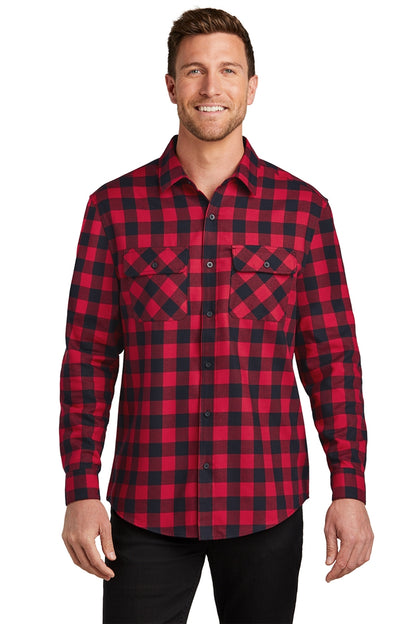 Port Authority Plaid Flannel Shirt