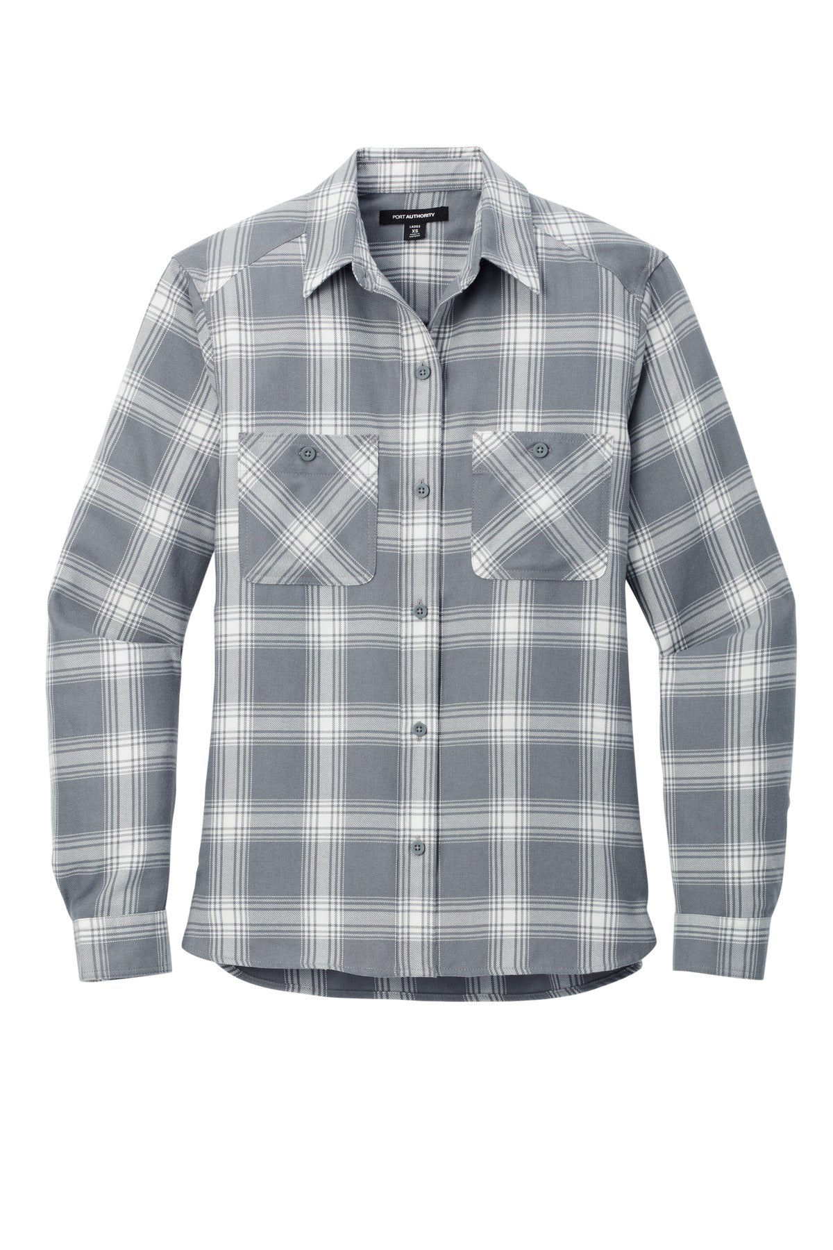 Grey/ Cream Open Plaid - 