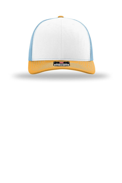 White/ Columbia Blue/ Yellow - 