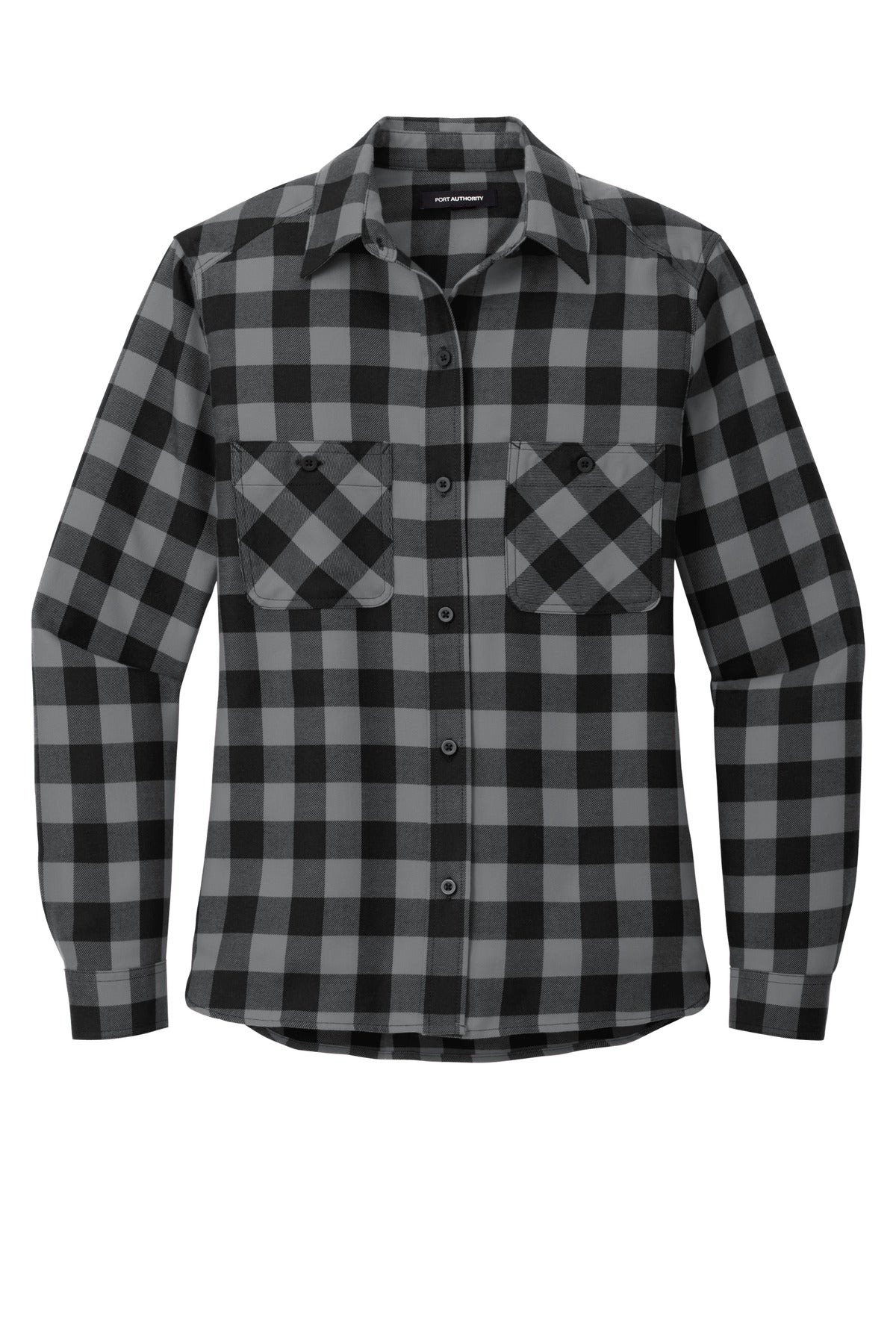 Grey/ Black Buffalo Check - 