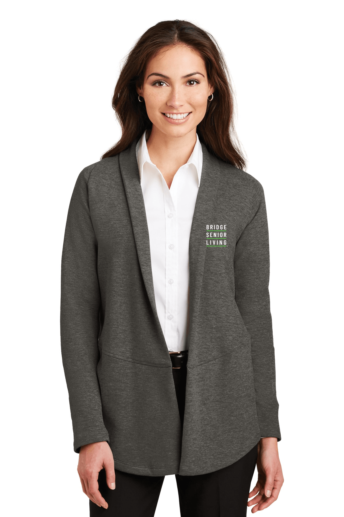 Charcoal Heather/ Medium Heather Grey - BSL Logo