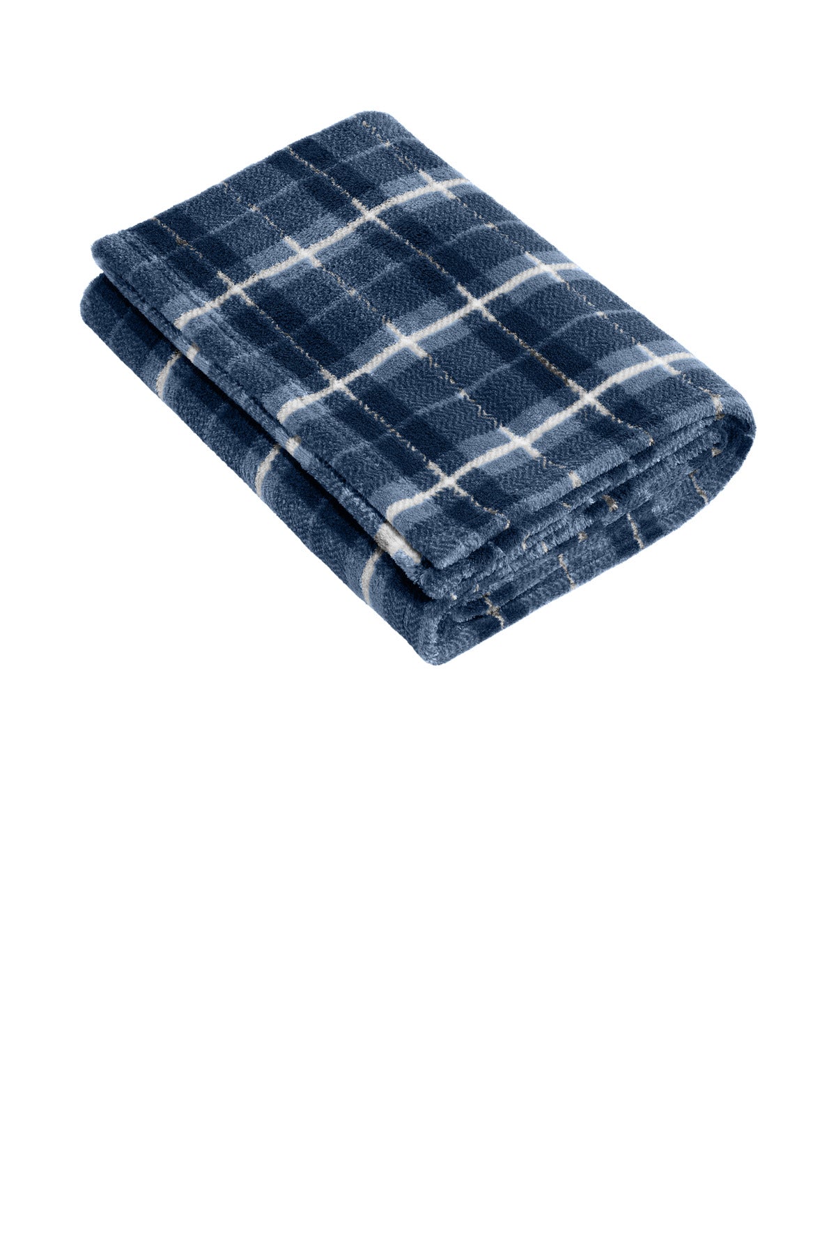 True Navy/ Dusk Herringbone Plaid - 